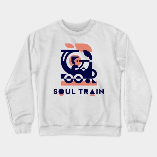 Soul train Crewneck Sweatshirt by Setan merah 